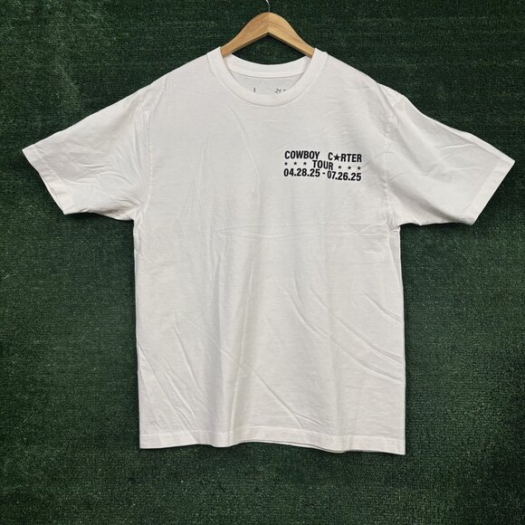 Beyoncé Cowboy Carter 2025 Tour T-shirt Size Large - Picture 1 of 5